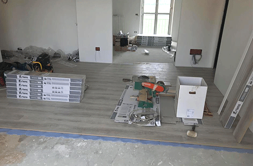 Posa in opera piastrelle